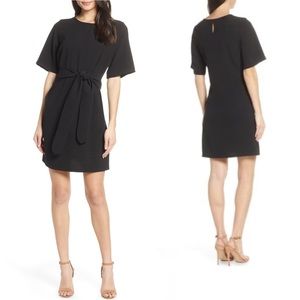 Front Tie Shift Dress
